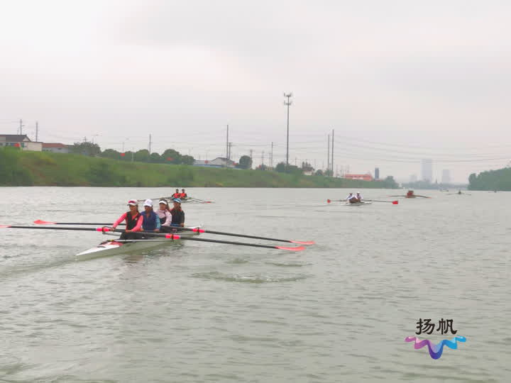 扬州生态科技新城：各支赛艇队逐浪太平河备战亚运会省运会
