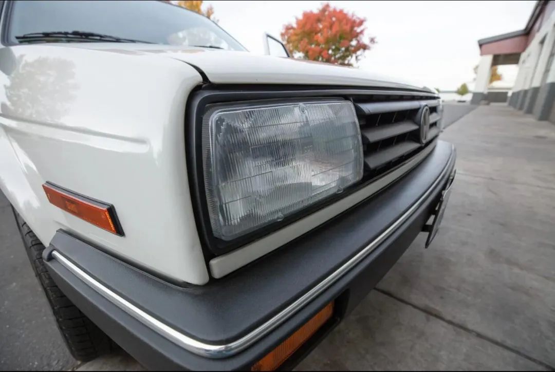 国内少见1989款双门大众捷达