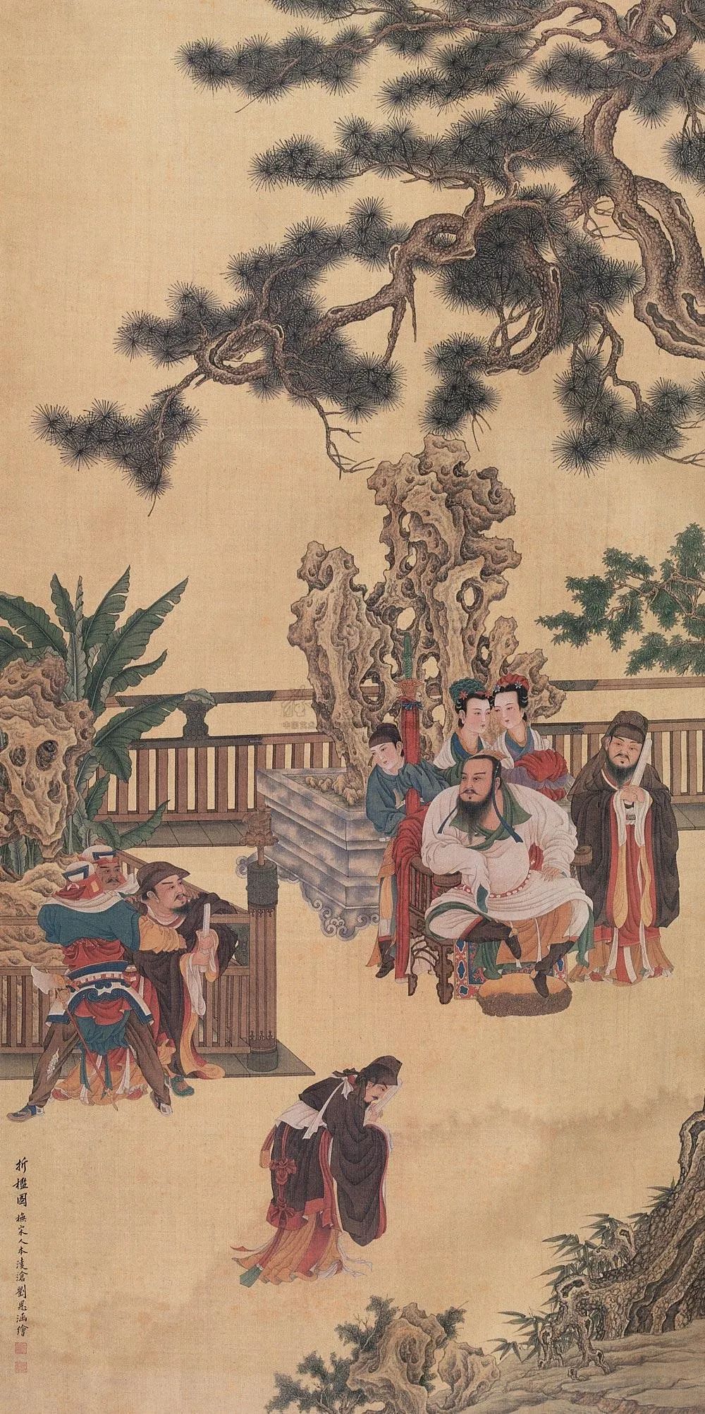 现代著名画家刘凌沧人物作品欣赏,刘凌沧中国工笔人物画技法