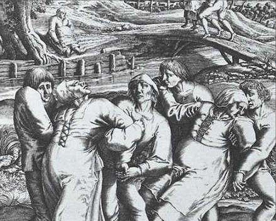 欧洲诡异的红舞鞋事件,诡异的红舞鞋事件