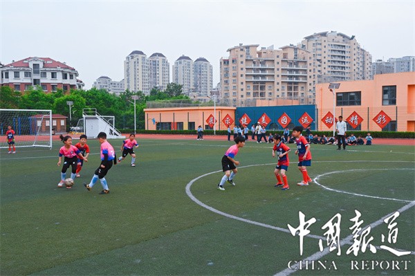 青岛市崂山区育才学校足球队,崂山育才学校足球赛