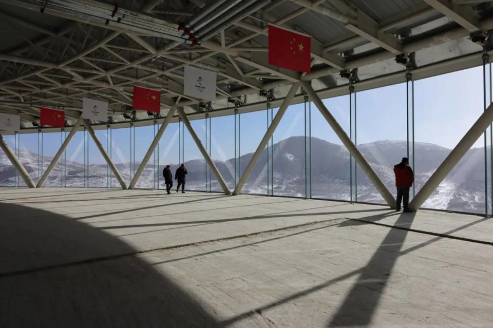 张家口跳台滑雪中心,张家口崇礼跳台进展情况