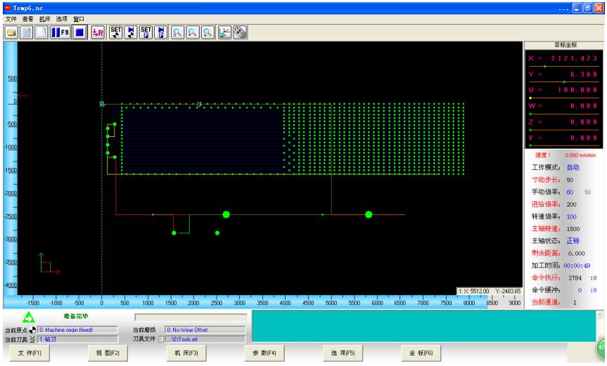 法兰克数控钻床系统操作面板,数控钻床模拟仿真系统