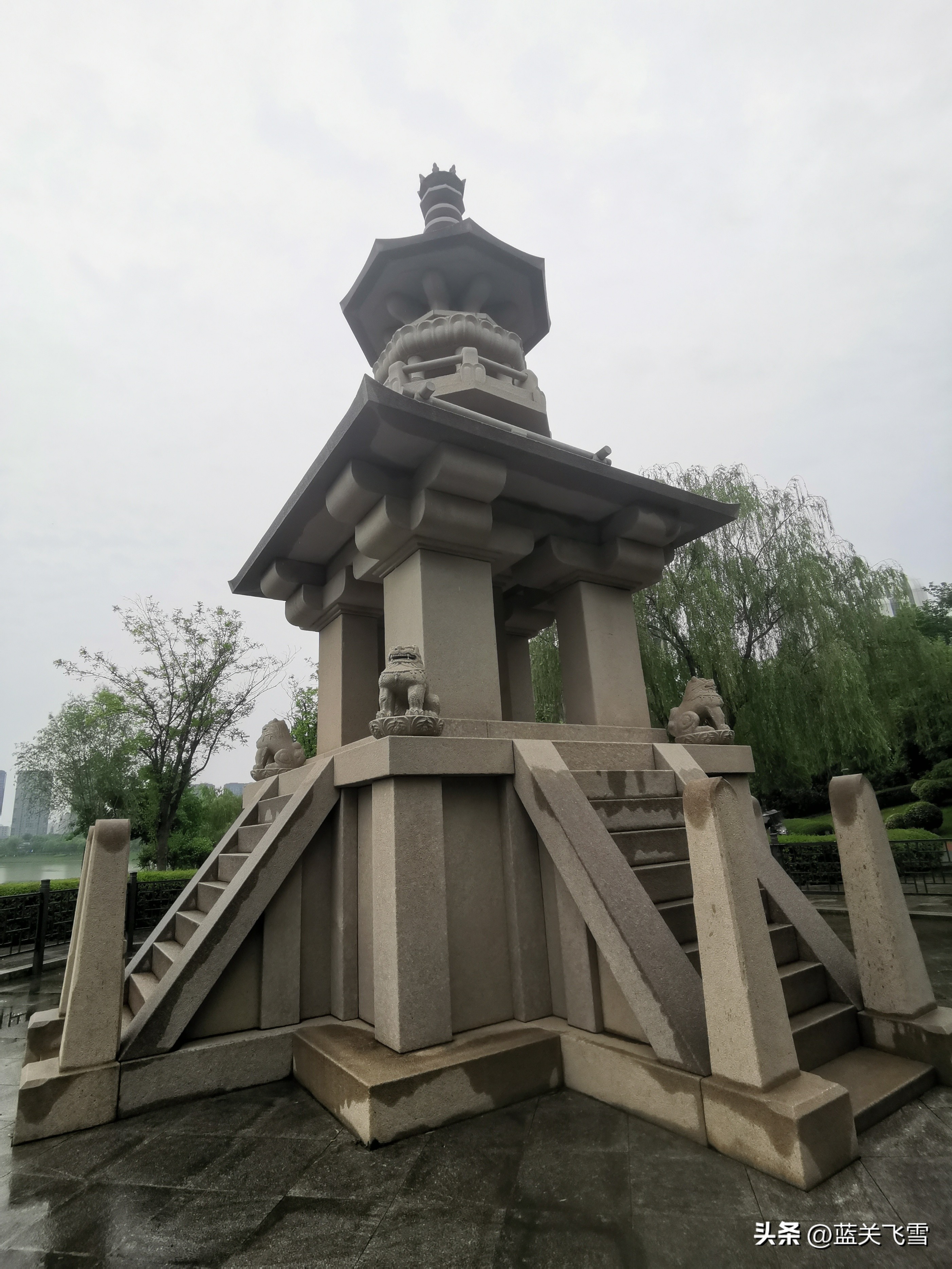 西安桃花潭惊现韩国国宝多宝塔，这座友谊塔却见证了友谊的消亡