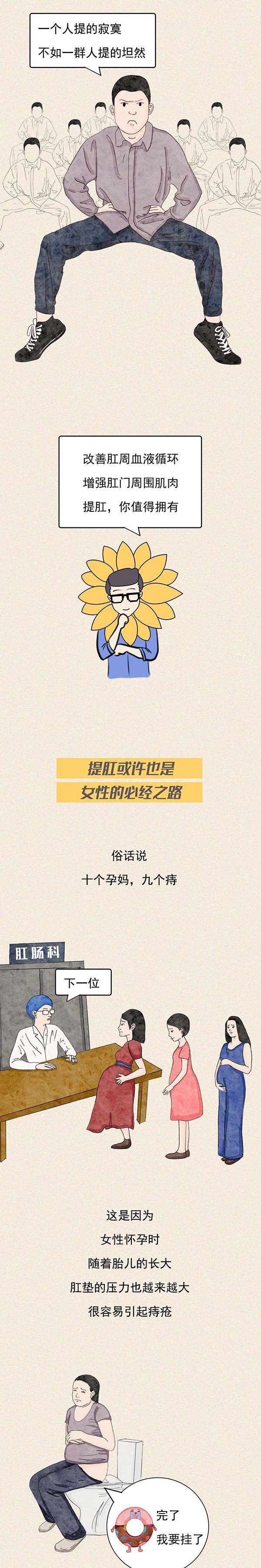 经常“提肛”的男人究竟有多强？一组漫画告诉你“提肛”的益处