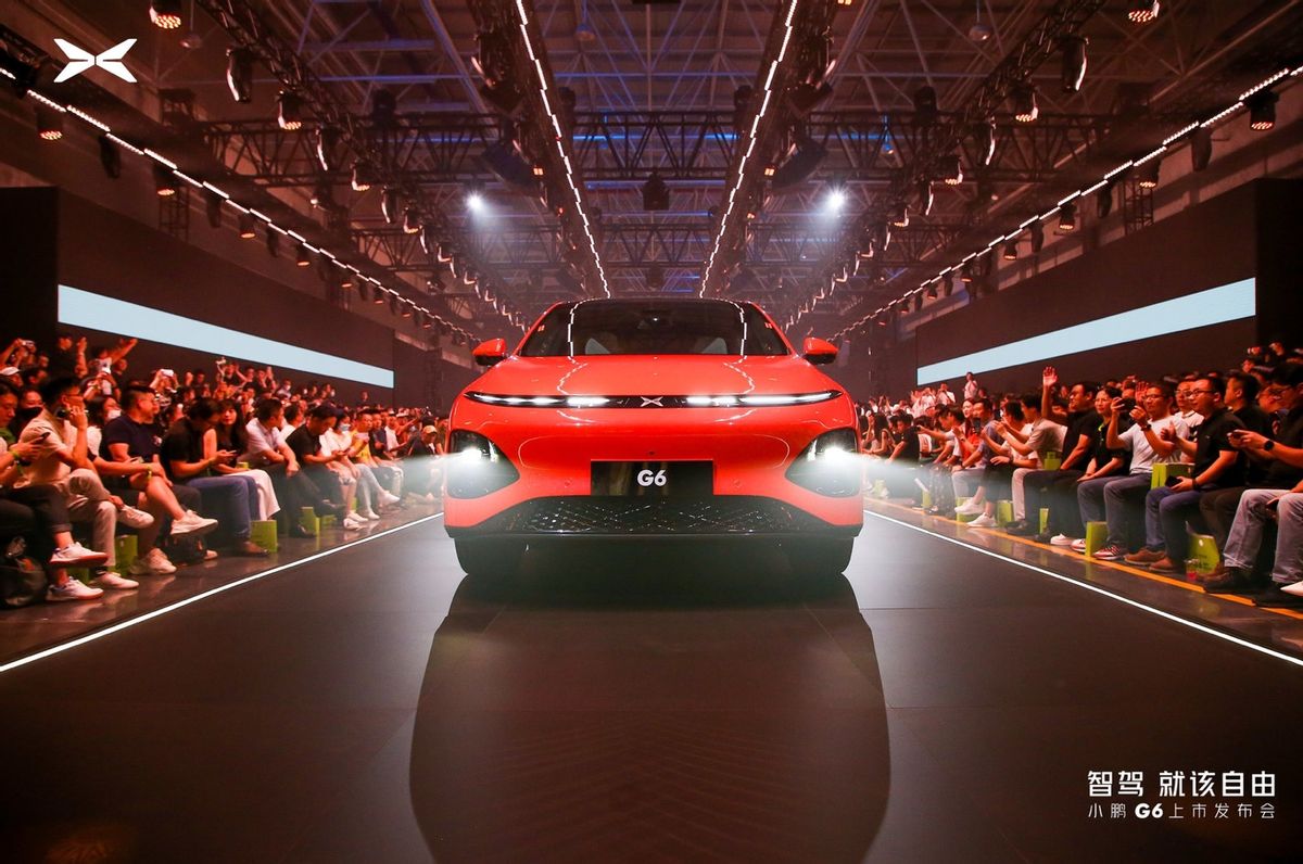 小鹏g6入门车型,小鹏g6扶摇架构底盘