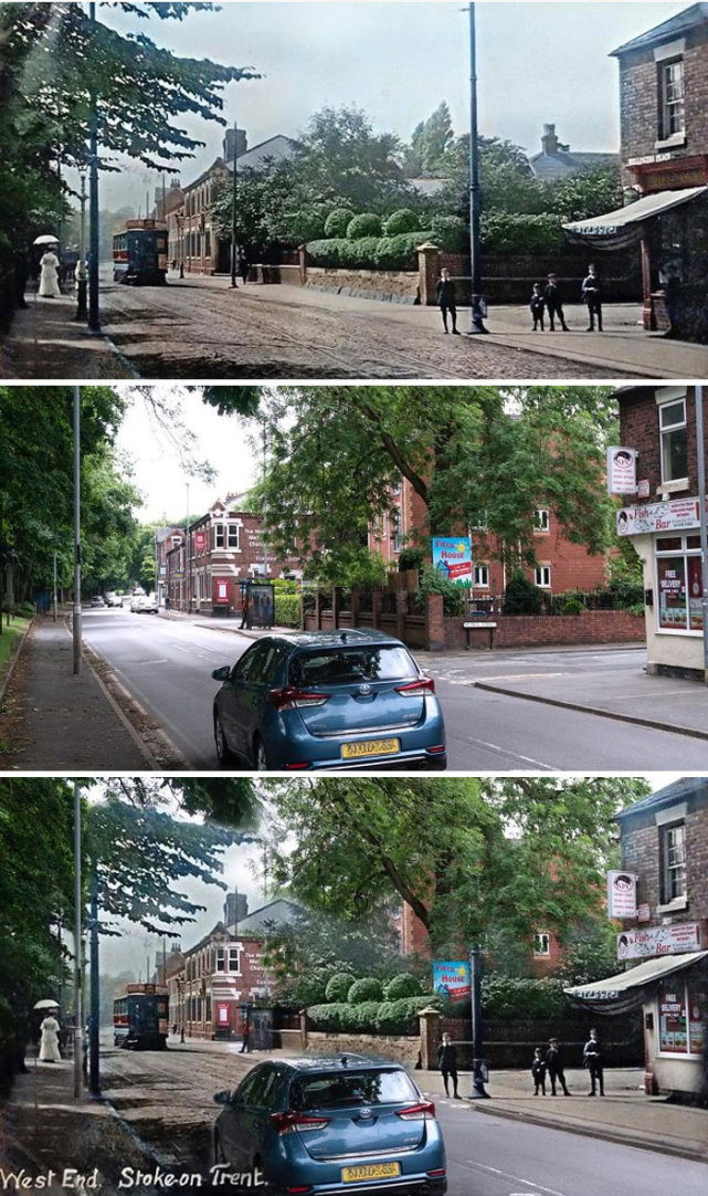 38张罕见的对比照片让人大开眼界,30张对比图片看到最后一张惊呆了