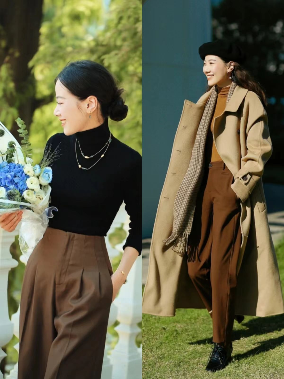 长款羽绒服大衣穿搭高级感,羽绒服大衣内搭中长保暖