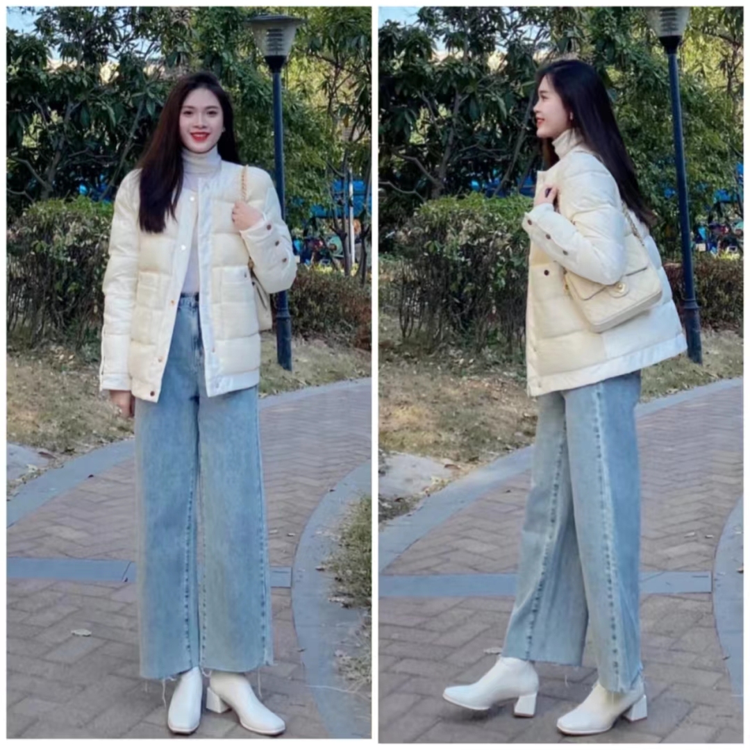 直筒牛仔裤搭配衣服视频大全,2021年直筒牛仔裤衣服搭配