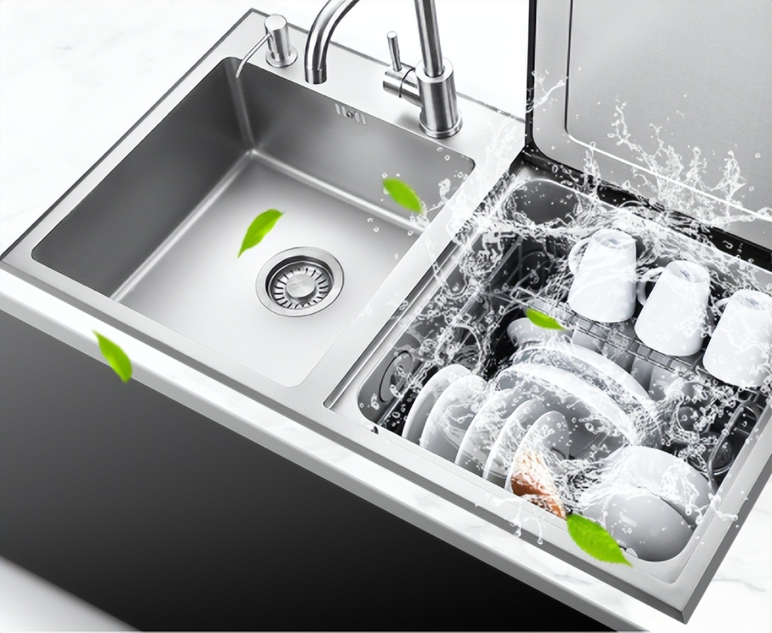 美大集成水槽洗碗机操作视频,美大集成水槽洗碗机测评