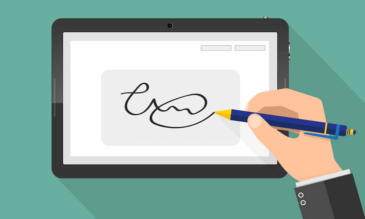 电子签名到底是什么样的,1分钟学会电子签名