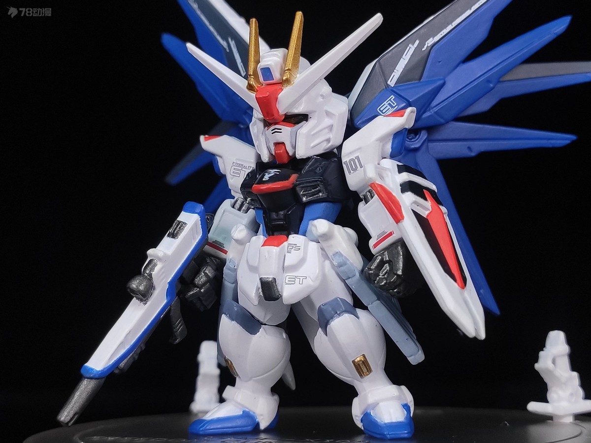 78民间测评：食玩FW新GCCORE自由高达高达中国计划版