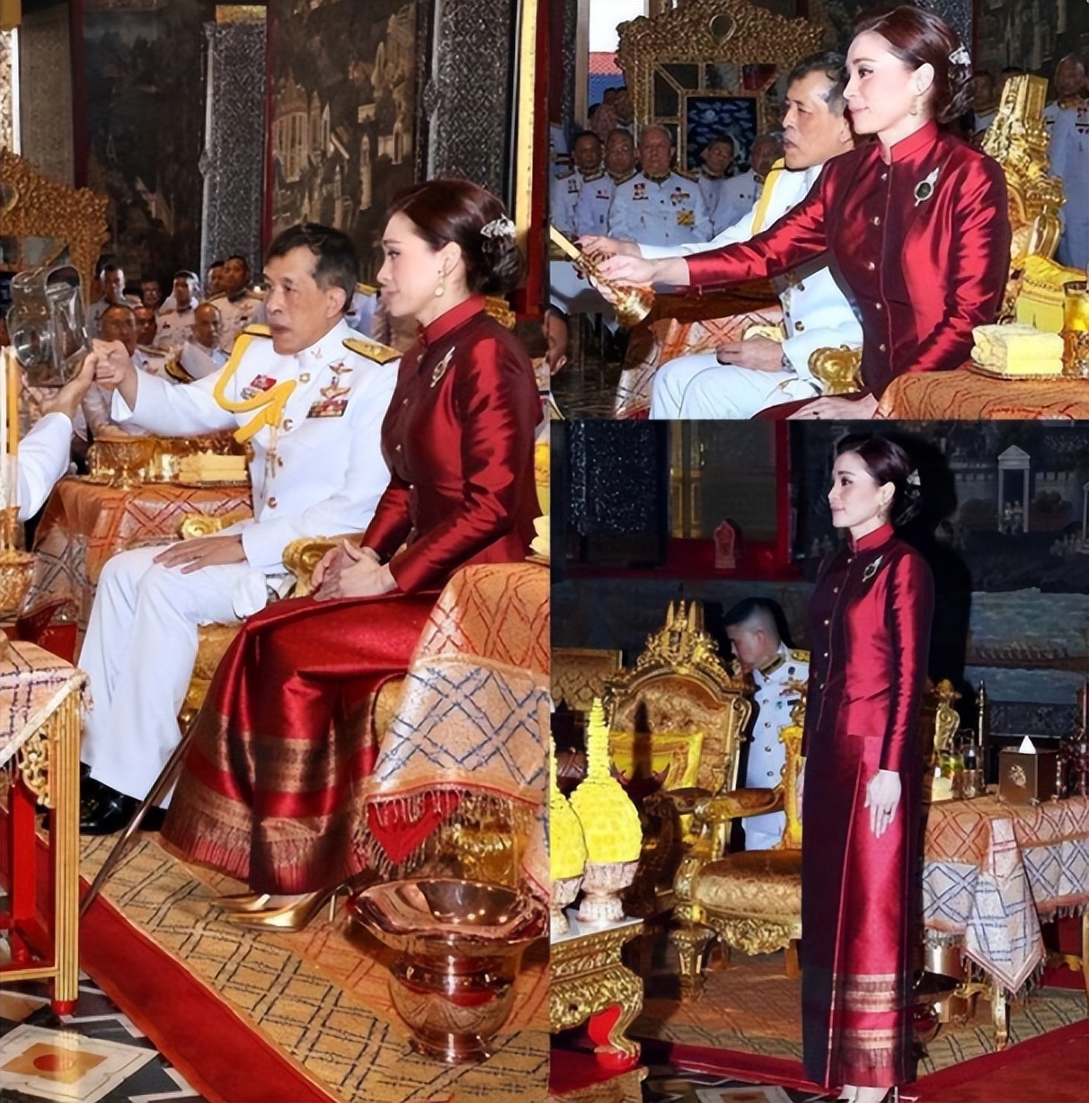 苏提达白珍珠饰品,苏提达红宝石项链照片