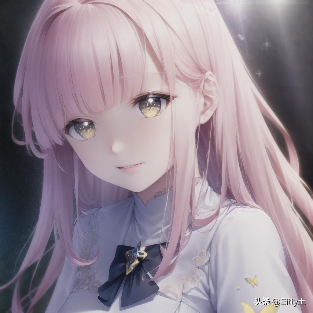 绘画动漫美少女壁纸,ai绘画二次元少女壁纸