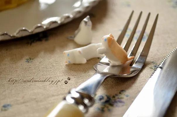 教我们自制可以吃的猫咪甜品,自己制作猫咪甜品