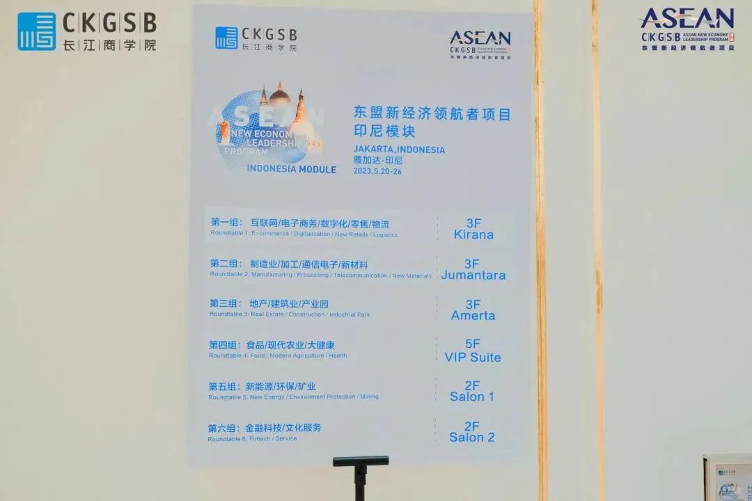取势东盟合作共赢|长江东盟新经济领航者项目印尼模块纪实
