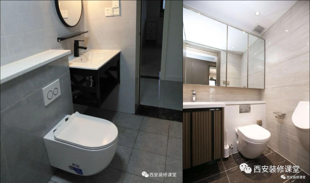 小尺寸卫生间装修效果图,卫生间干湿分离装修效果图尺寸