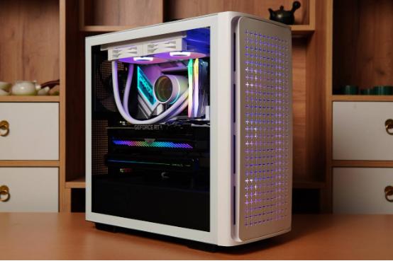 主流国产机箱的颜值之光?九州风扇CK560WH幻城首发开箱评测