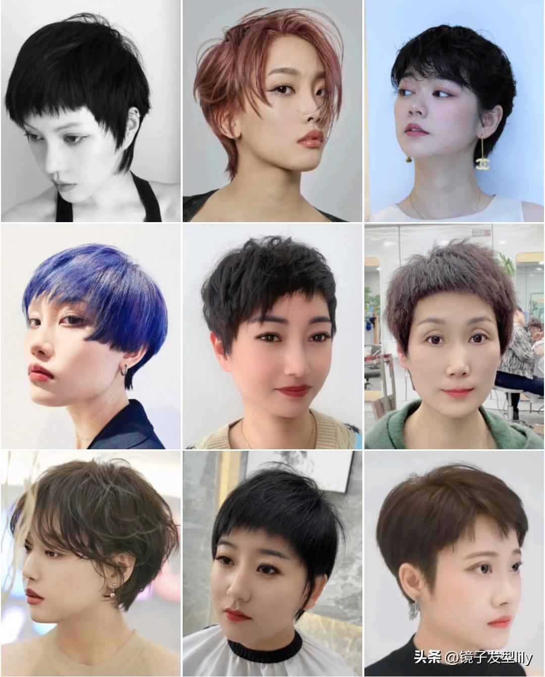 2023爆款洋气发型,各种时尚减龄短发发型图片