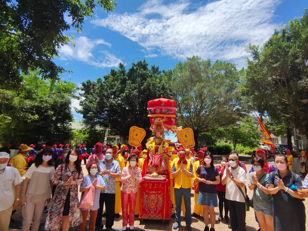 今天!妈祖在香港两地巡安