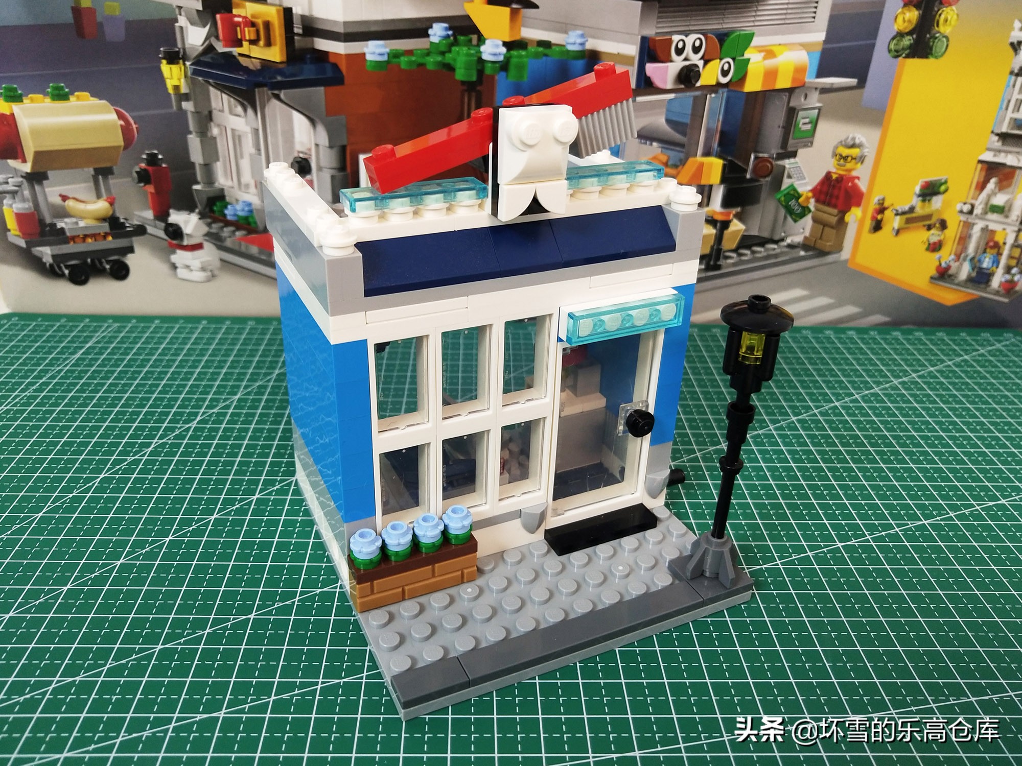 又大又炫酷的城市乐高,乐高创意百变街