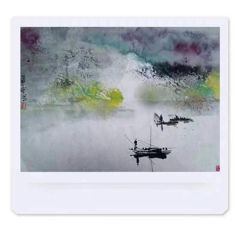 画家有着独特的艺术视角和灵感,画家的文化自信心得体会