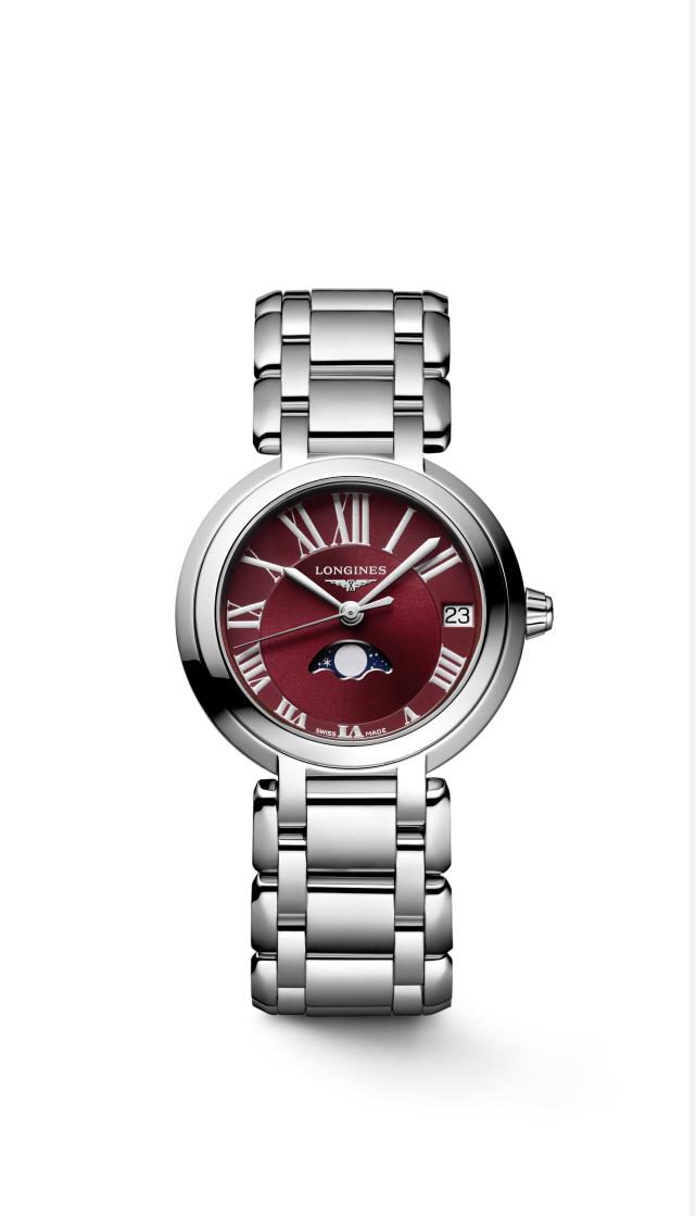 浪琴心月系列月相女士腕表,浪琴月相小姐姐