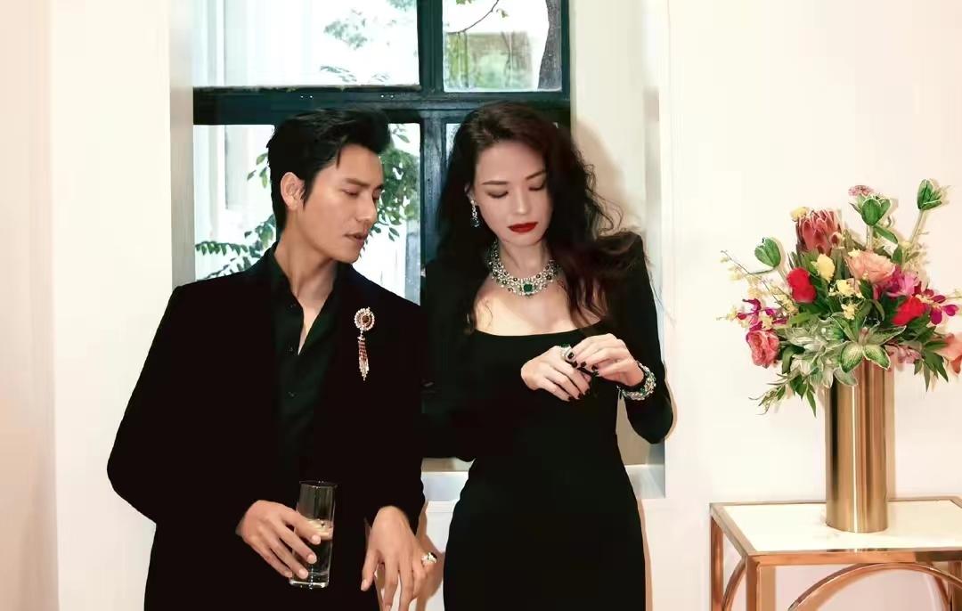 吴磊赵露思宝格丽合照彩色,赵露思和吴磊走宝格丽红毯合照