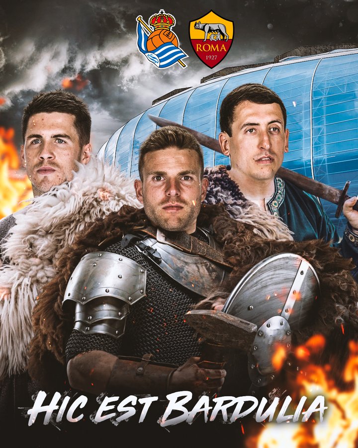 西甲皇家社会vs罗马,欧罗巴罗马附加赛淘汰制