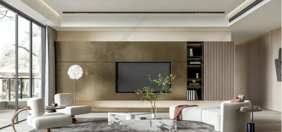 2020现代风最漂亮的背景墙,20款电视背景墙实景分享