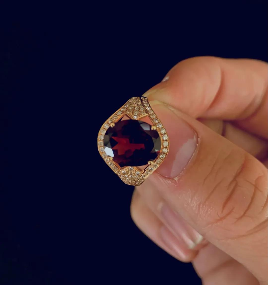 收藏级别石榴石怎么辨别,石榴石收藏级是什么意思