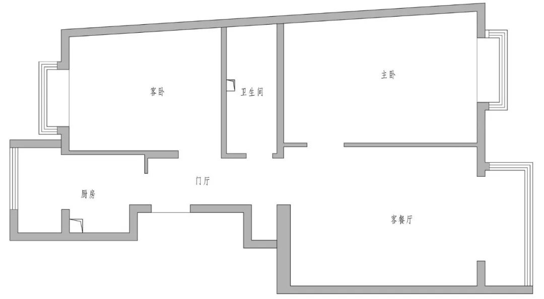 舒适为主92平现代简约温馨空间,淡雅现代格调空间