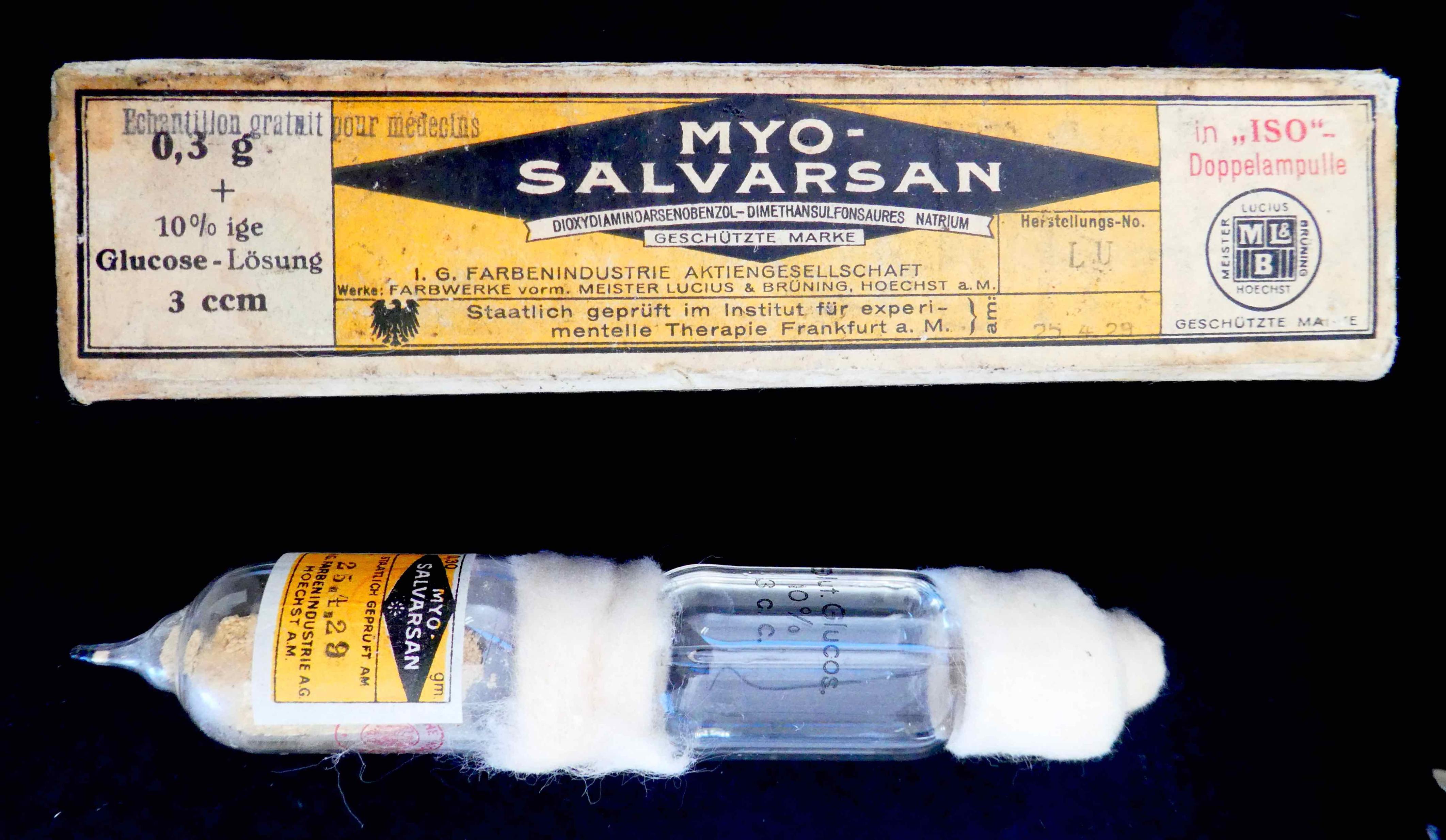 日军给*安妇慰**打的606药剂是什么?痛苦的化疗药物砷凡纳明