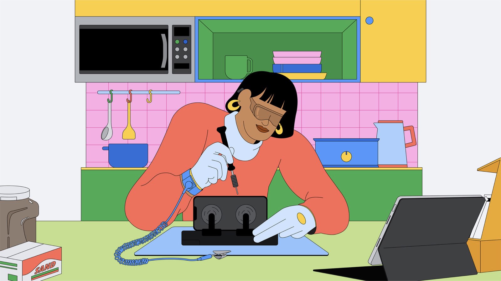 ipad屏幕维修结果花屏,ipad屏幕维修以后不灵敏了