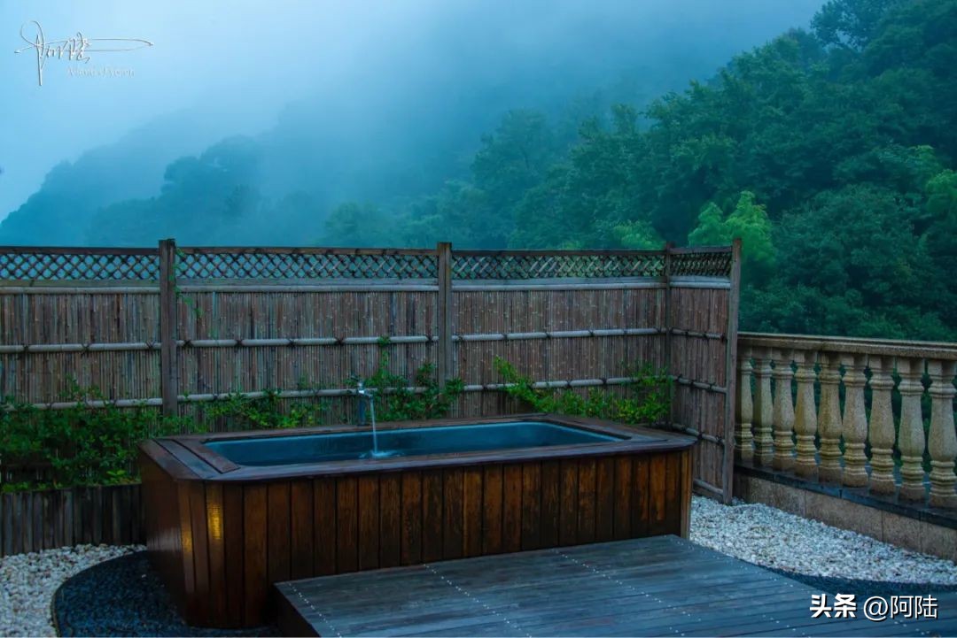 宁海天明山森林温泉小木屋,宁海最好的温泉度假区