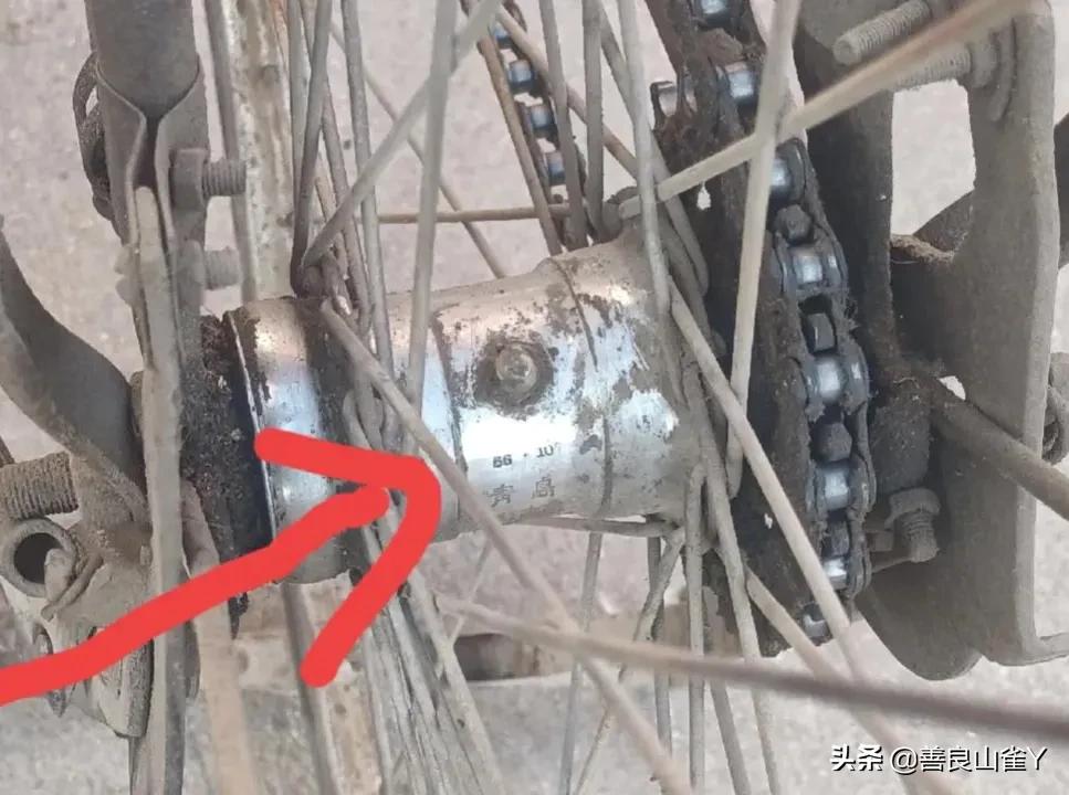 翻新大金鹿自行车全过程,青岛金鹿自行车