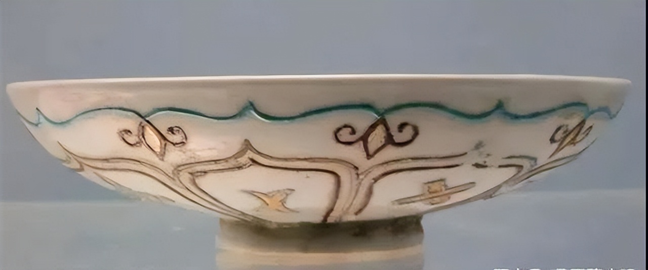 康熙民窑五彩瓷器松石绿釉特征,乾隆松石绿釉