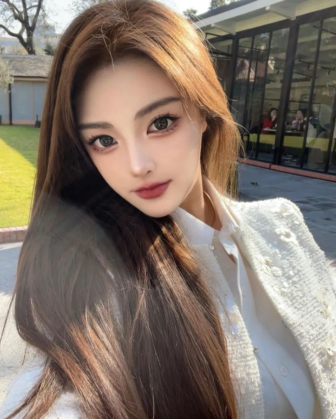 ins女神。如果不能一夜暴富，一夜抱你也好