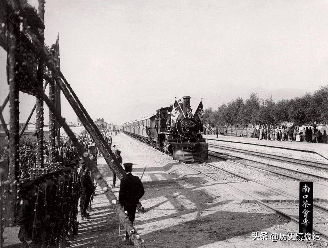 旧中国老京张铁路视频,京张铁路遗址公园老照片