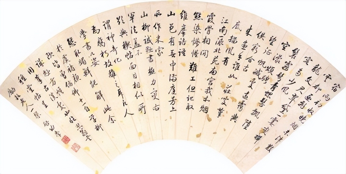 湖庄消夏历代名家扇面作品展,名人花鸟扇面作品欣赏