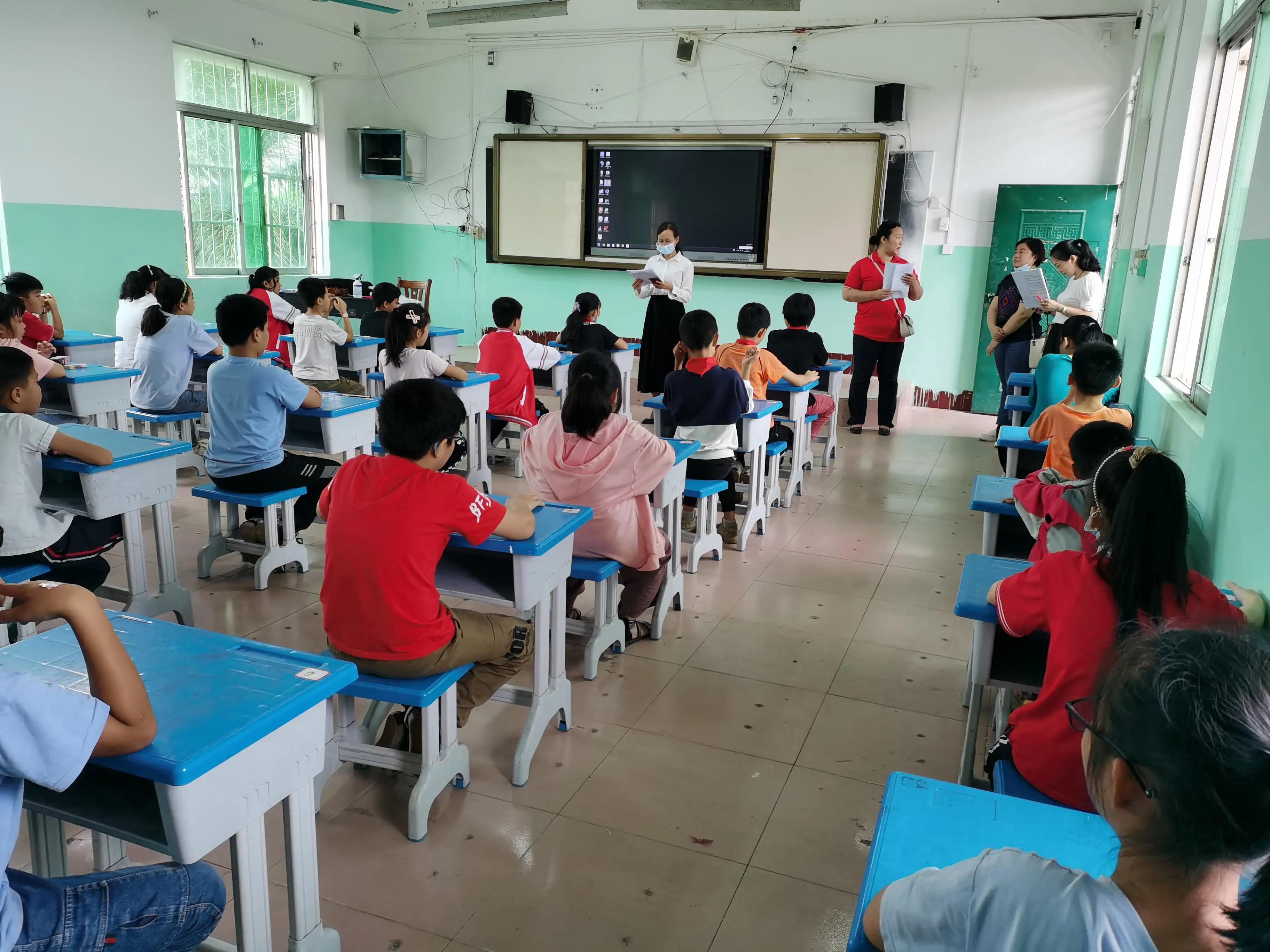 凤凰花开树树红，民小迎检步步实--记民族小学“国测”准备工作