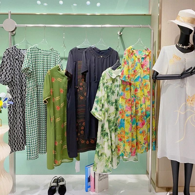 品牌折扣女装长袖羊毛连衣裙,品牌折扣女装连衣裙