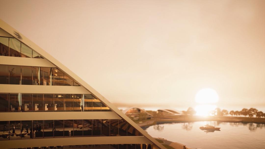 乐清未来高楼,乐清滨海未来社区效果图