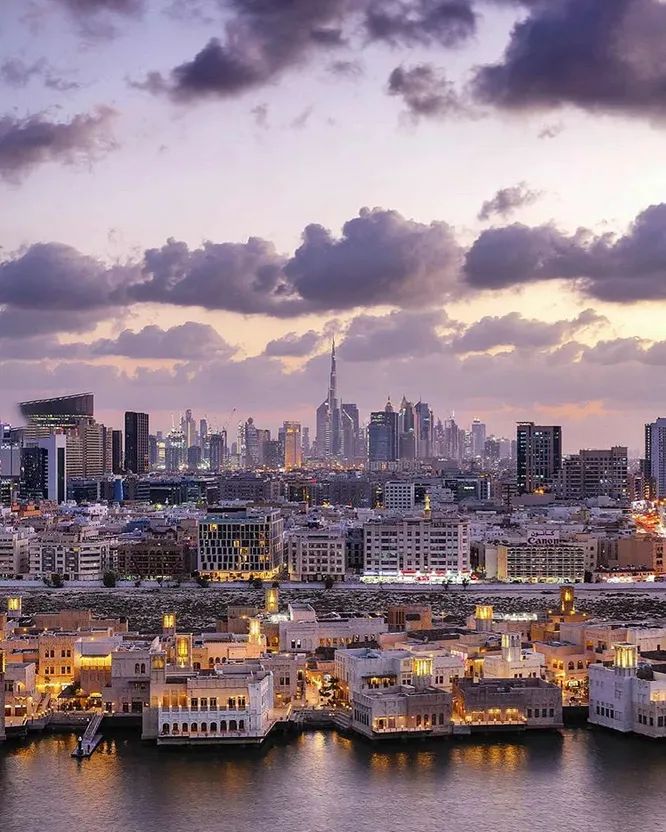 阿联酋迪拜市区现代化摩天大都市,迪拜是天际线最美的城市吗