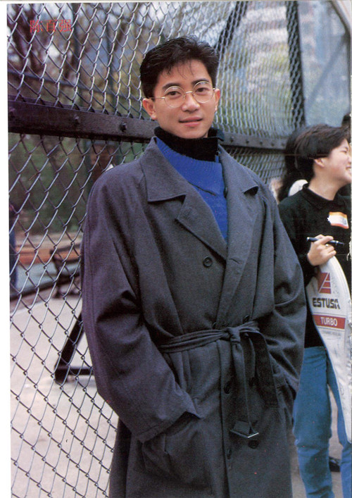 陈百强身材和穿衣风格,陈百强的穿着打扮