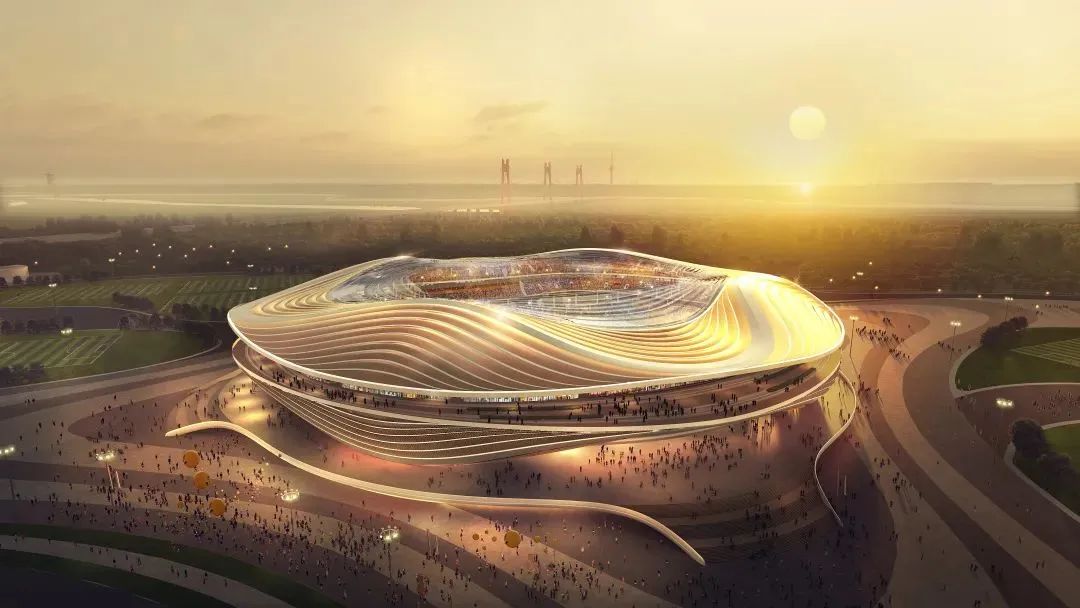 山东首座专业足球场首秀,山东首个6万座足球场新进展