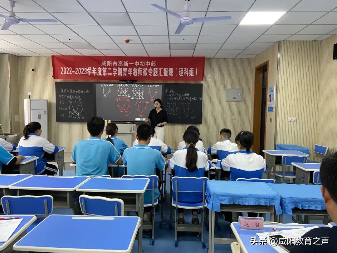 咸阳市渭城中学新进教师汇报课,高新一中公开课