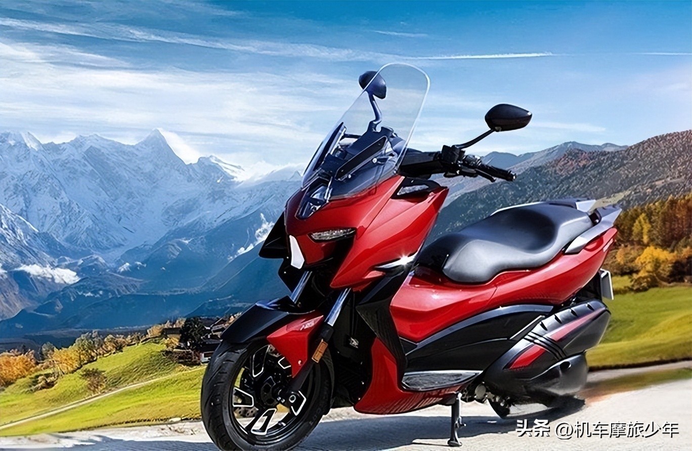 科幻踏板,升仕踏板310m蓝色最新款