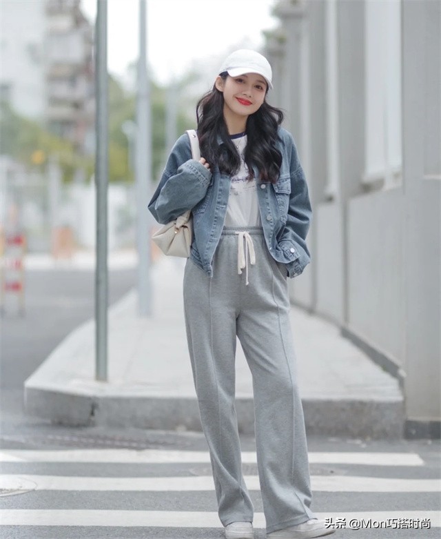 春季，“运动裤”最正确的打开方式：搭配这几款上衣，洋气又显瘦