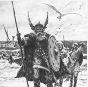 维京时代，少数拥有女性精英阶层的社会形态，女战士、女商人